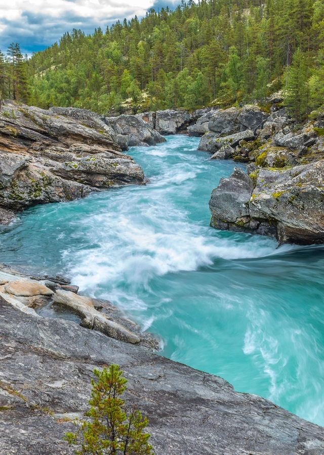 Istock: Bilde av Ridderspranget - Gudbrandsdalen